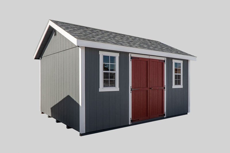 classic a-frame shed 12x16 - the shed yard