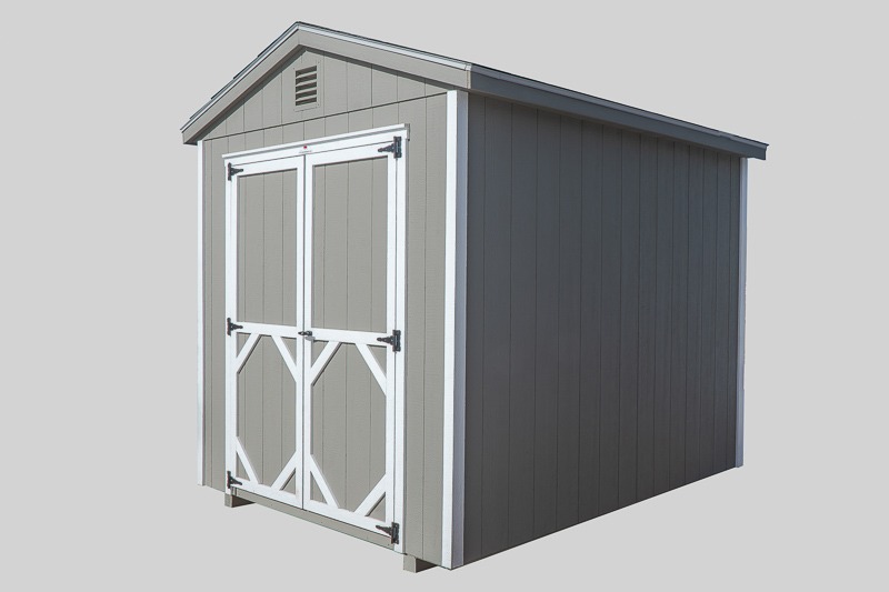 quality a frame storage sheds - 8x10 the shed yard